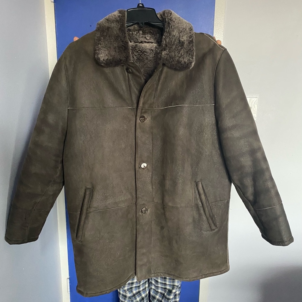 Shearling coat